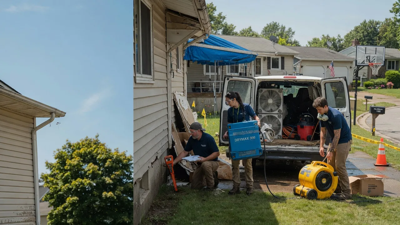 Ceiling Leak Cleanup in Valley Grove, WV near me